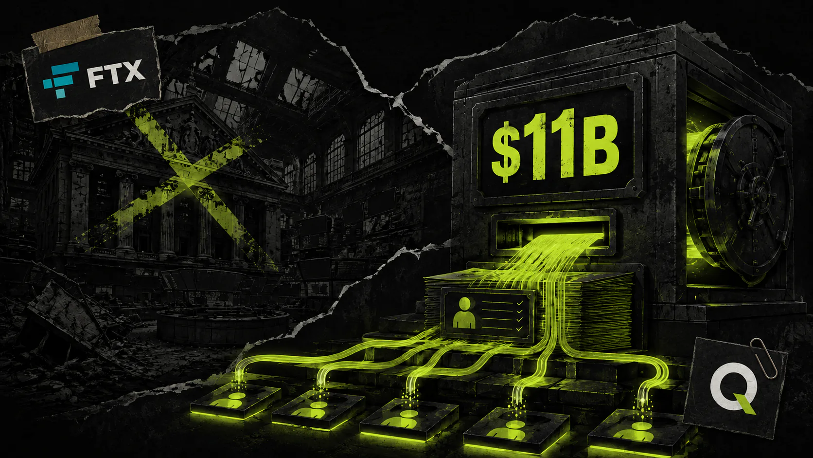 ما هو FTX Recovery Trust — من يدفع لدائني FTX في 2026، أبحاث Qredax